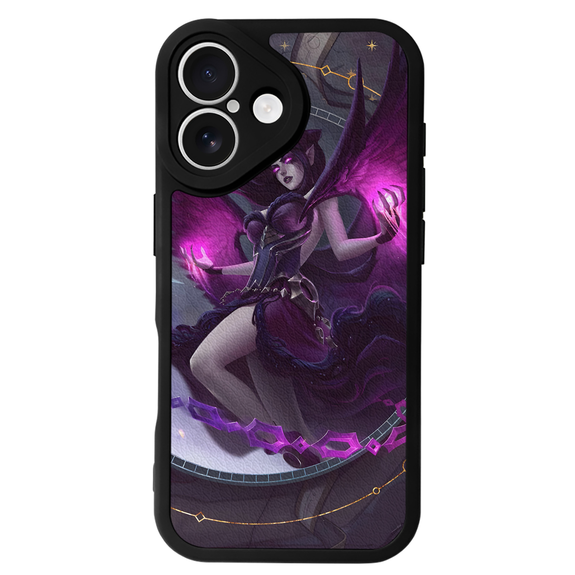リーグ・オブ・レジェンド League of Legends LOL 【iPhone 16シリーズ対応】シリコンスマホケース（レザー調） 材質：シリコン